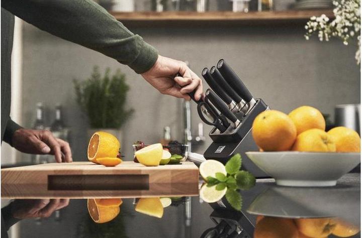 Produktbild Zwilling 7tlg. All Star Selbstschärfender Messerblock silber