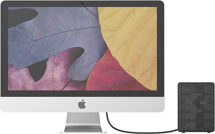 Actual product image Renkforce RF-6647600 8.9 cm (3.5 Zoll) Festplattengehäuse 5 Bay 3.5 Zoll USB-A ( (3.5")