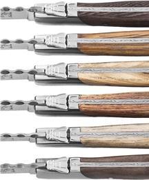 Immagine prodotto Laguiole Coltello da bistecca linea lusso - 6 pezzi (6 Pezzo/i, Coltello)