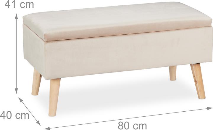 Actual product image Relaxdays Bench (80 cm)