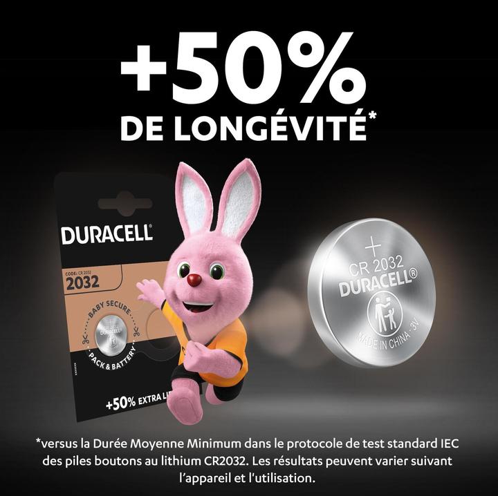 Actual product image Duracell Lithium Button Cells (2 pcs., CR2032, 230 mAh)