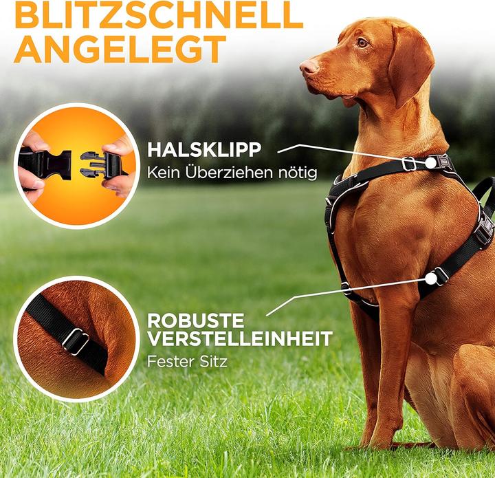 Produktbild Tierhood Reflektierendes Anti-Zug Hundegeschirr, gepolstert (45, Hund, Allgemein)