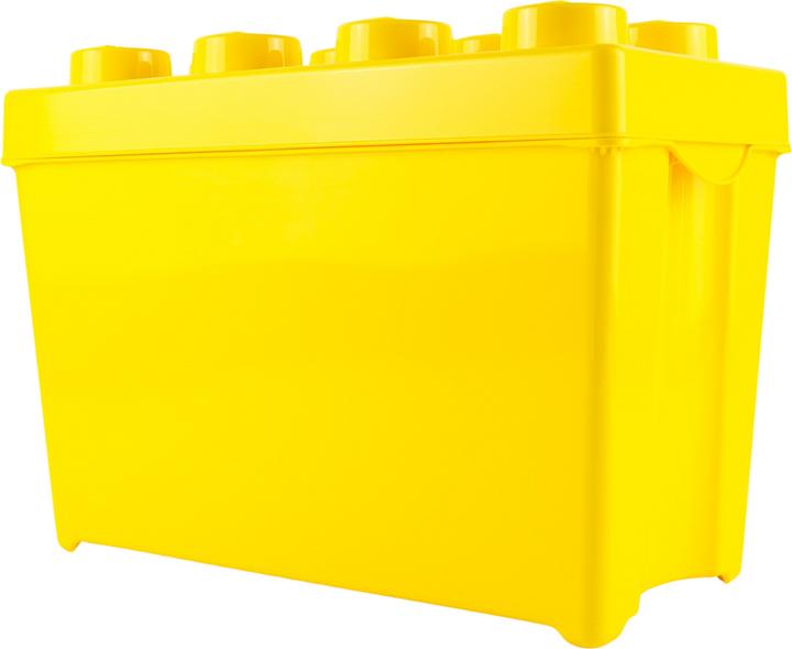 Actual product image LEGO Aufbewahrungsbox Gross mit Deckel Stapelbar NEU! Teile 2x