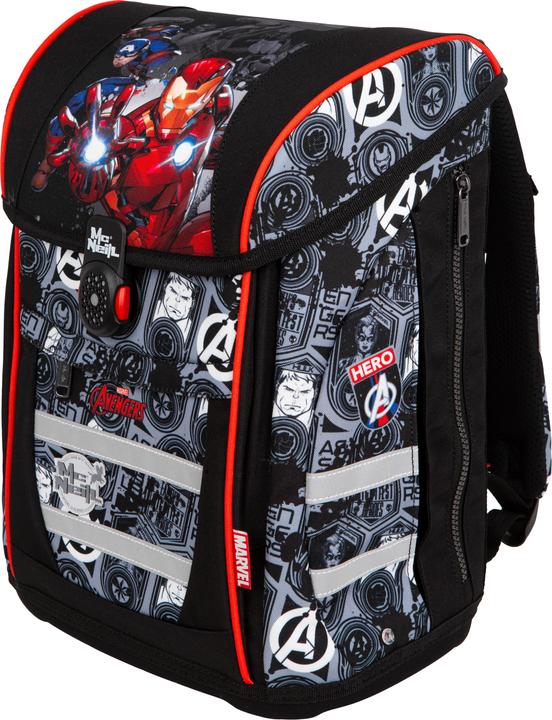 Produktbild Coolpack Schulranzen Stoff schwarz, rot