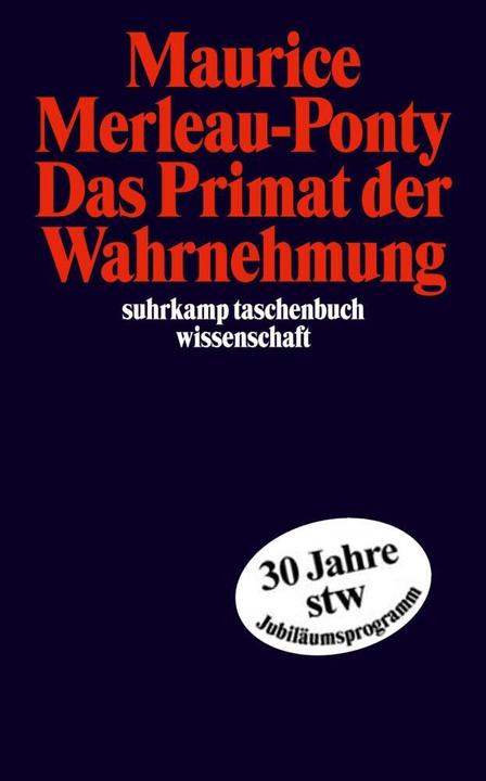 Image du produit Das Primat der Wahrnehmung (Allemand, Maurice Merleau-Ponty, 2003)