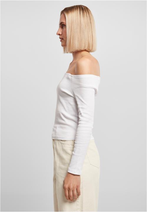 Immagine prodotto Urban Classics Donna Off Shoulder Rib Longsleeve - 16497 (5XL)