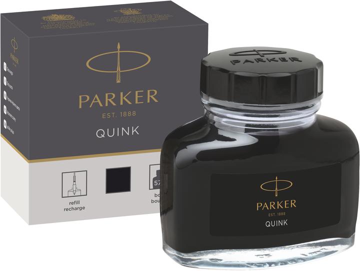 Parker Pen Quink (Encrier, Noir)