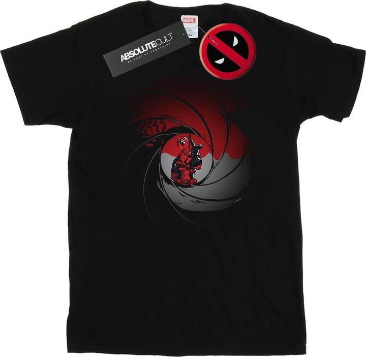 Immagine prodotto Deadpool Gun Barrel Maglietta Uomo (L)