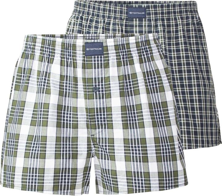 Image du produit Tom Tailor Boxers tissés Casual Confortables (S, lot de 2)