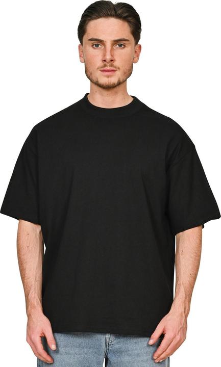 Actual product image Casual Classics Unisex Adult Combed Ringspun Cotton Extended Neckline Oversized T-Shirt (L)