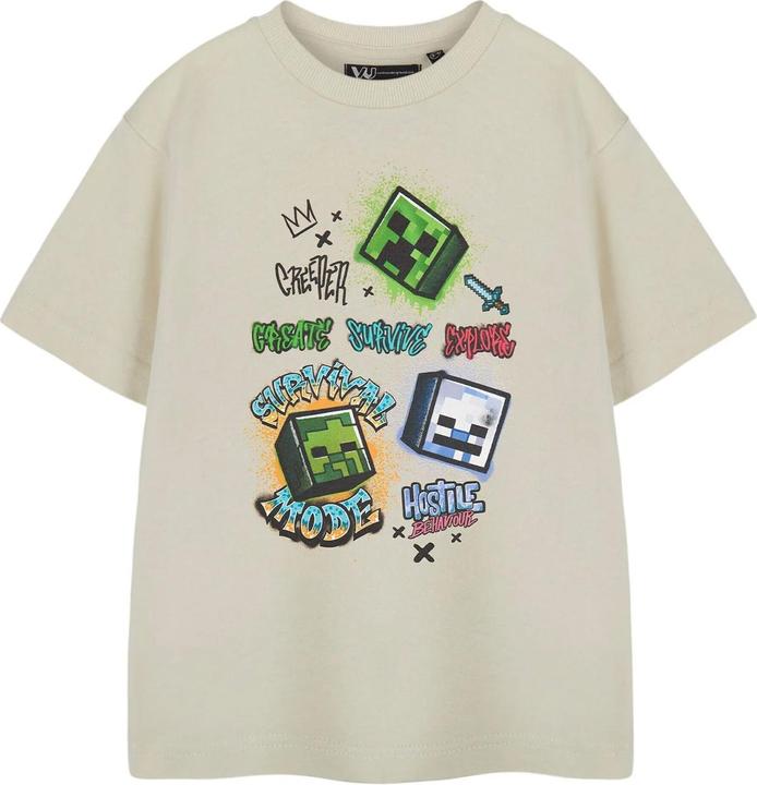Produktbild Minecraft Survival Mode TShirt Jungen kurzärmlig (128)