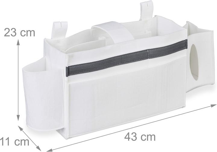 Immagine prodotto Relaxdays Borsa da letto (1 x, 43 x 11 x 23 cm)