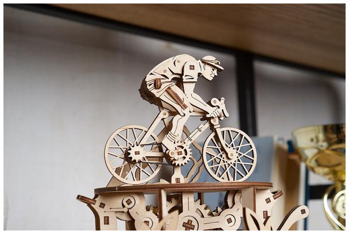 Actual product image Ugears Automaton Cyclist