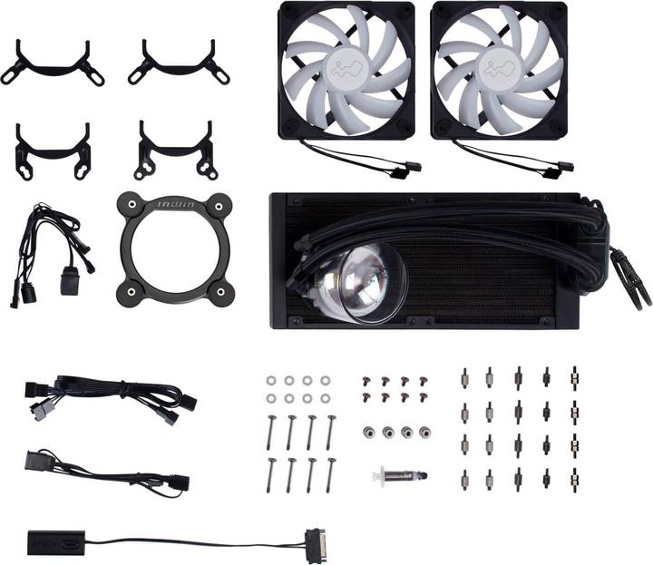 Productafbeelding In Win Kit Waterkoeling AIO NR RGB - 240mm (Noir)