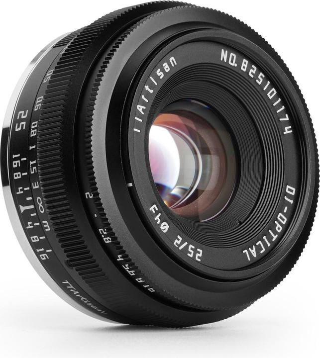 Actual product image TTArtisan 25mm f/2 Sony E (Sony E, APS-C / DX)
