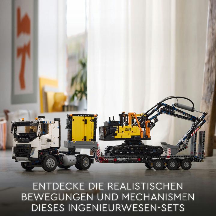 Productafbeelding LEGO 42175 Volvo FMX vrachtwagen met EC230 elektrische rupsgraafmachine (42175, LEGO Technic)