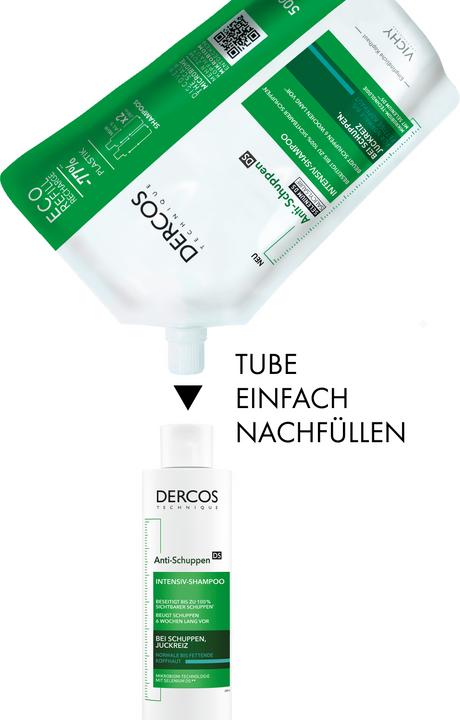 Immagine prodotto Vichy Dercos Anti-Schuppen Shampoo für normale bis fettige Kopfhaut (500 ml, Shampoo liquido)