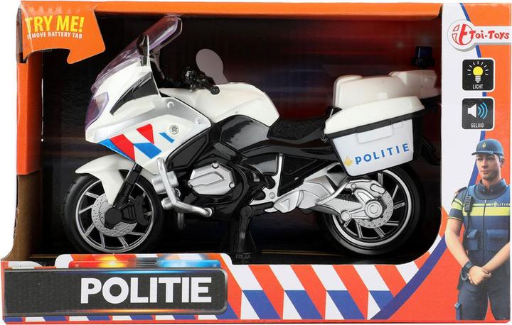 Immagine prodotto Toi-Toys Moto della polizia olandese con luci e suoni