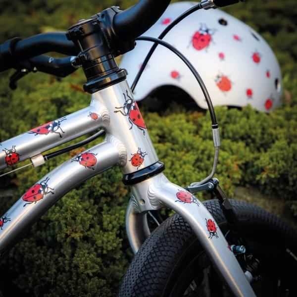Actual product image Farbviereck Ladybird Motifs Sticker / Sticker