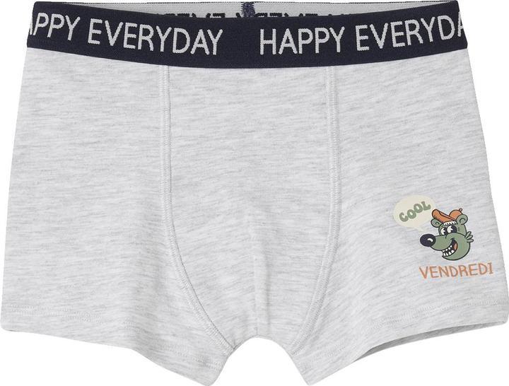Produktbild Vertbaudet Bio-Kollektion: 7er-Pack Jungen Boxershorts mit Wochentag und Schriftzug (98, 7er Pack)