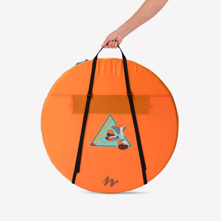 Actual product image Quechua Faltzelt - 2 Seconds für 2 Personen Limited Edition 20 Jahre braun (Pitching tent, 2.90 kg, 2 persons)