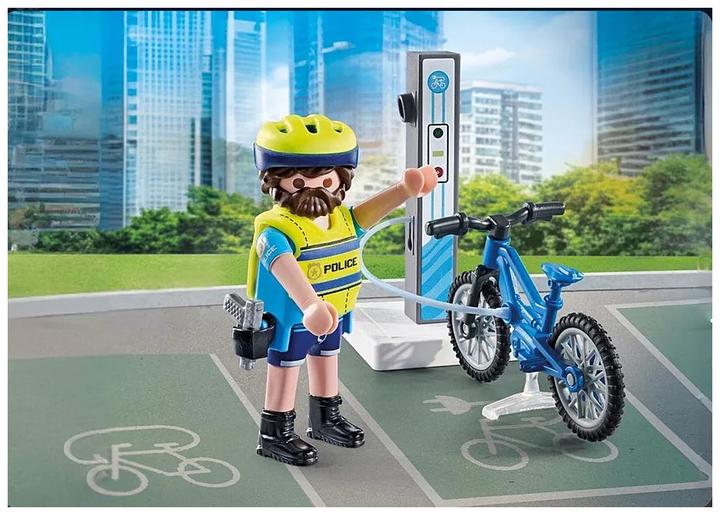 Actual product image Playmobil Police bicycle patrol (71732, Playmobil Action Heroes)