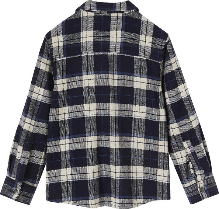Actual product image Vertbaudet Soft boys' lumberjack shirt (92)