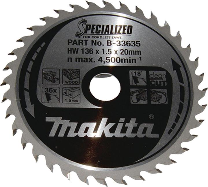 Makita Lama di sega circolare SPECIALIZZATA 136
