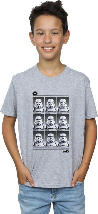 Immagine prodotto Star Wars Stormtrooper Yearbook Maglietta Ragazzi (140, 146)