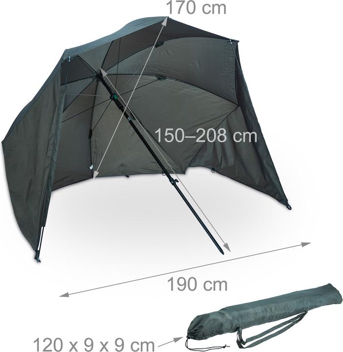 Produktbild Relaxdays Angelschirm (1.90 m)
