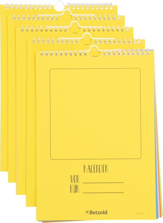 Produktbild Betzold Blanko Kalender Set