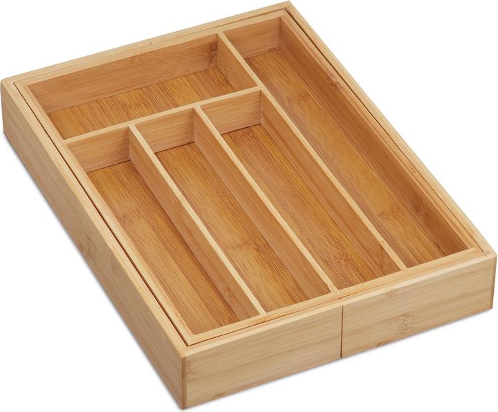 Actual product image Relaxdays Mesh Cutlery Tray L