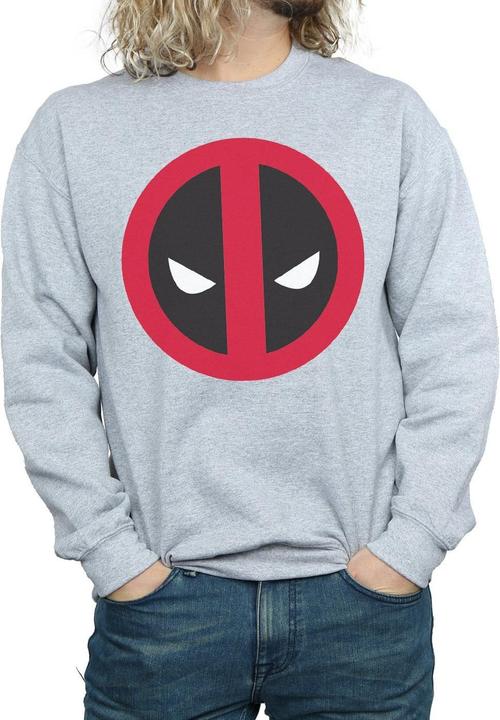 Actual product image Mens Deadpool Large Clean Logo Sweatshirt (3XL)