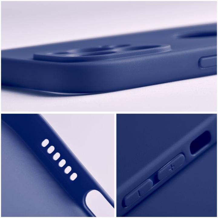 Actual product image Display OEM SOFT case for SAMSUNG S24 Plus dark blue (Samsung Galaxy S24+)