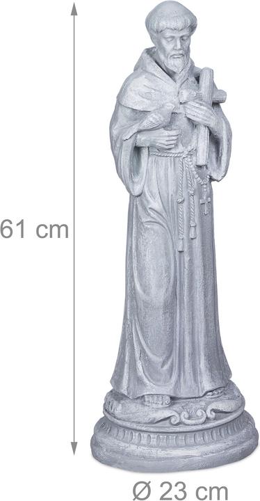 Actual product image Relaxdays Religious garden-ornament