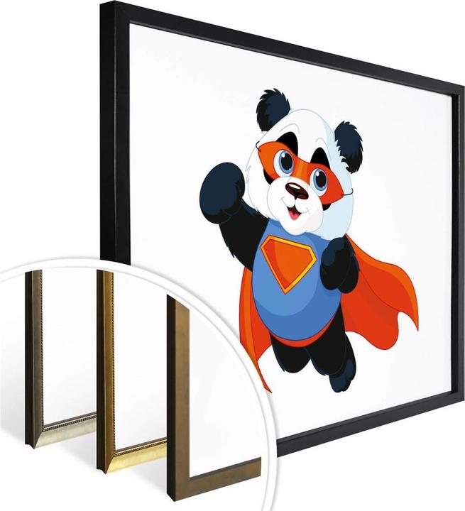 Actual product image Trenddeko Super Panda (120 x 100 cm)