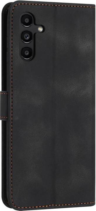 Actual product image Cover-Discount Galaxy A55 - Suede look case in vintage design (Samsung Galaxy A55)