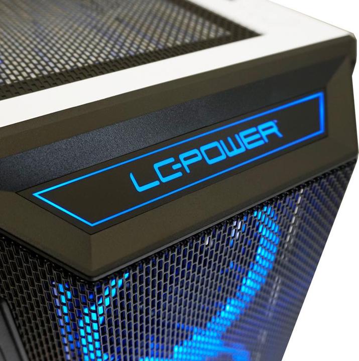 Immagine prodotto LC-Power Housing Gaming 805BW Holo-1 X RGB Nero/Bianco al dettaglio (mATX, Mini-ITX, ATX, E-ATX)
