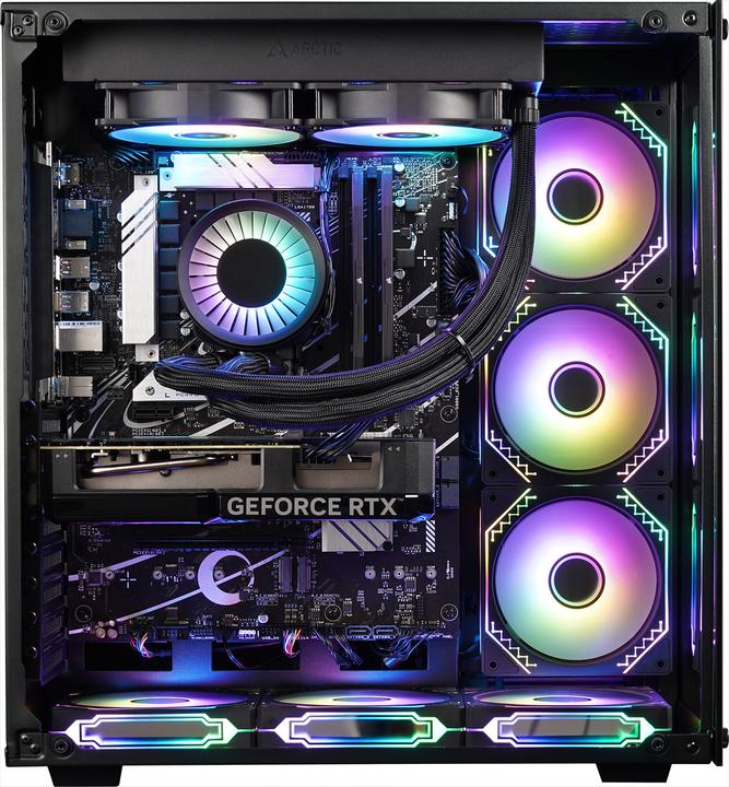 Actual product image Kiebel Gaming PC Silent Strike 12 Intel Core i7-12700F, 16GB RAM, NVIDIA RTX 3070, 1TB SSD, Windows 11 (Intel Core i9-12900KF, 32 GB, 1000 GB, GeForce RTX 4060)