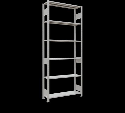 Système d'emboîtement pour rayonnage de base MULTIplus85 avec traverse de longueur