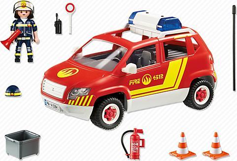 Produktbild Playmobil Brandmeisterfahrzeug (5364)