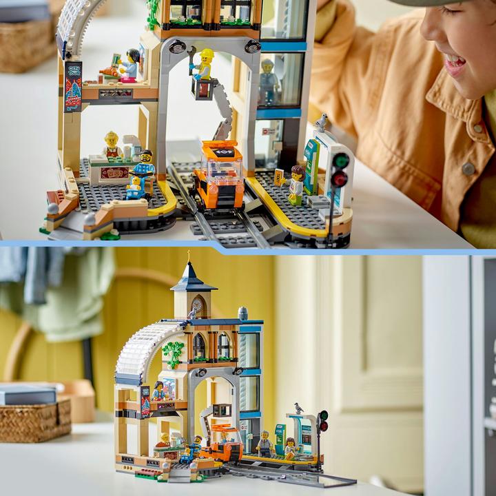 Productafbeelding LEGO Hauptbahnhof (60469, LEGO Stad)