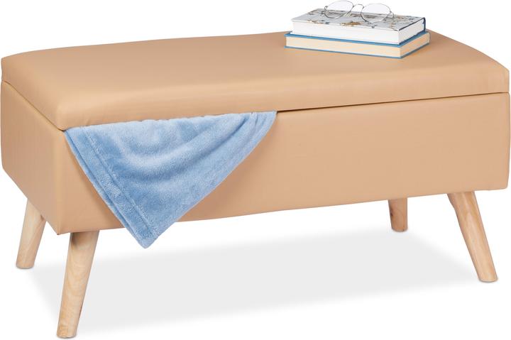 Actual product image Relaxdays Storage Bench (80 cm)