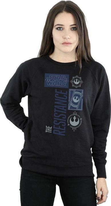 Actual product image Star Wars Womens/Ladies The Last Jedi The Resistance Sweatshirt (XL)