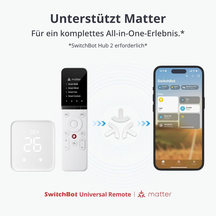 Produktbild SwitchBot Universal Remote (Universal Fernbedienung, WLAN)