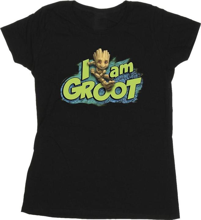 Produktbild Guardians Of The Galaxy I Am Groot Jumping TShirt (S)