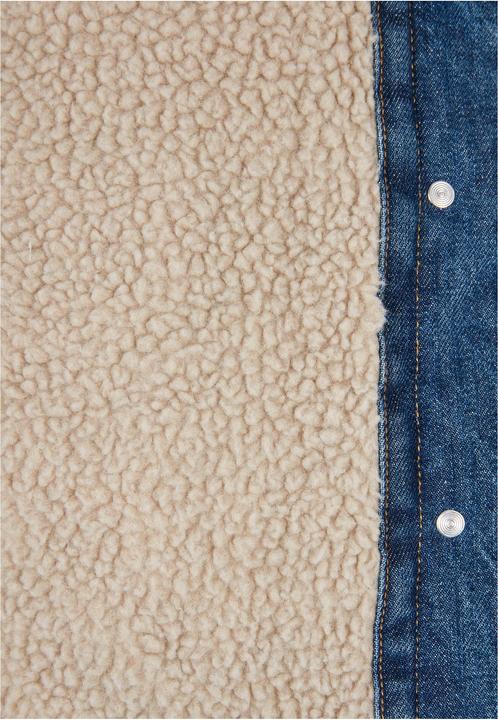 Actual product image Urban Classics Ladies Oversized Sherpa Denim Jacket (4XL)