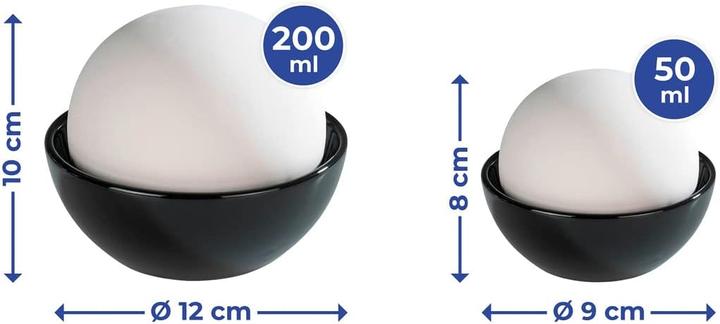 Produktbild Wenko Luftbefeuchter RONDO, 4-teilig (18 m²)