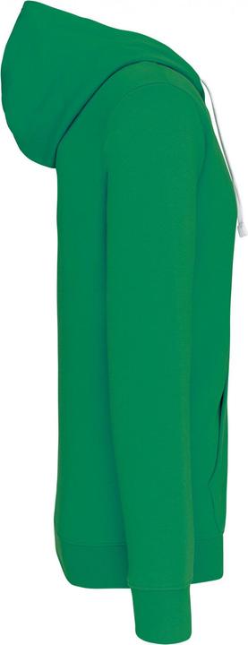 Actual product image Kariban Contrasting zipped hoodie (M)