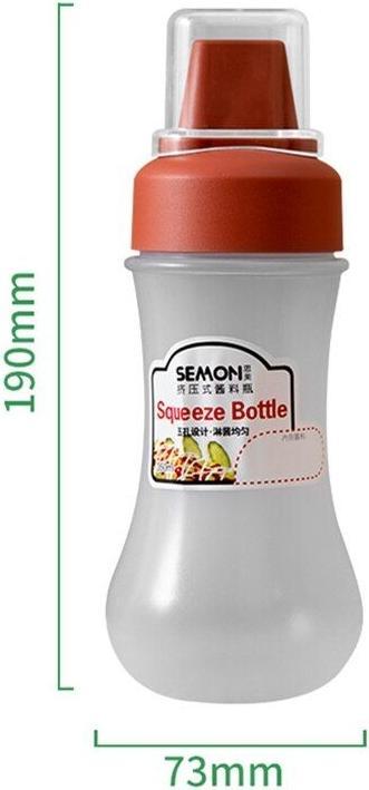 Produktbild JTI Saucenflasche mit 5-stumpfem Korken - 350 ml (350 ml)
